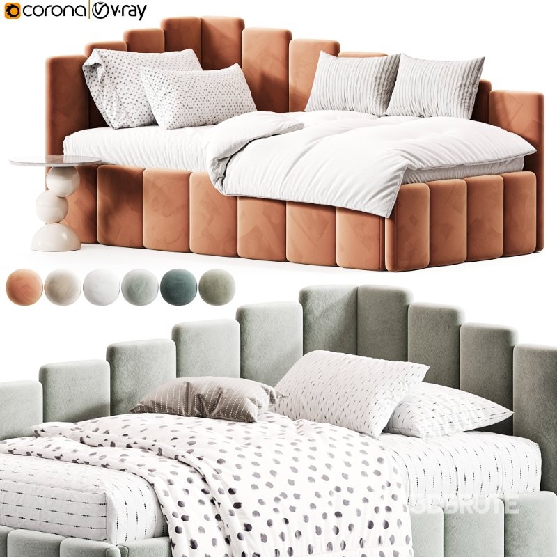 Corner bed Dandy kids ladder back By Sensorsleep Image 5