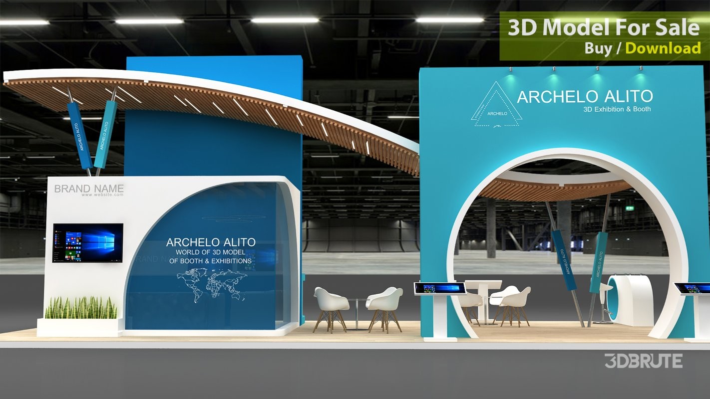 3d stall booth Image 8