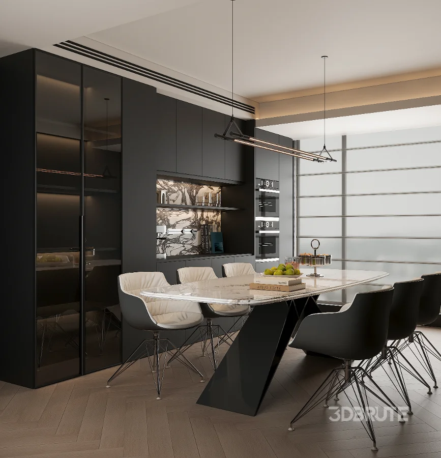 Modern dining room Image 1
