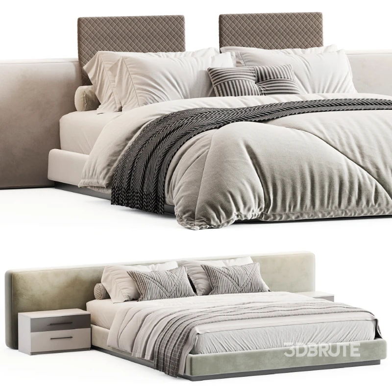 Yang Bed By Minotti Image 3