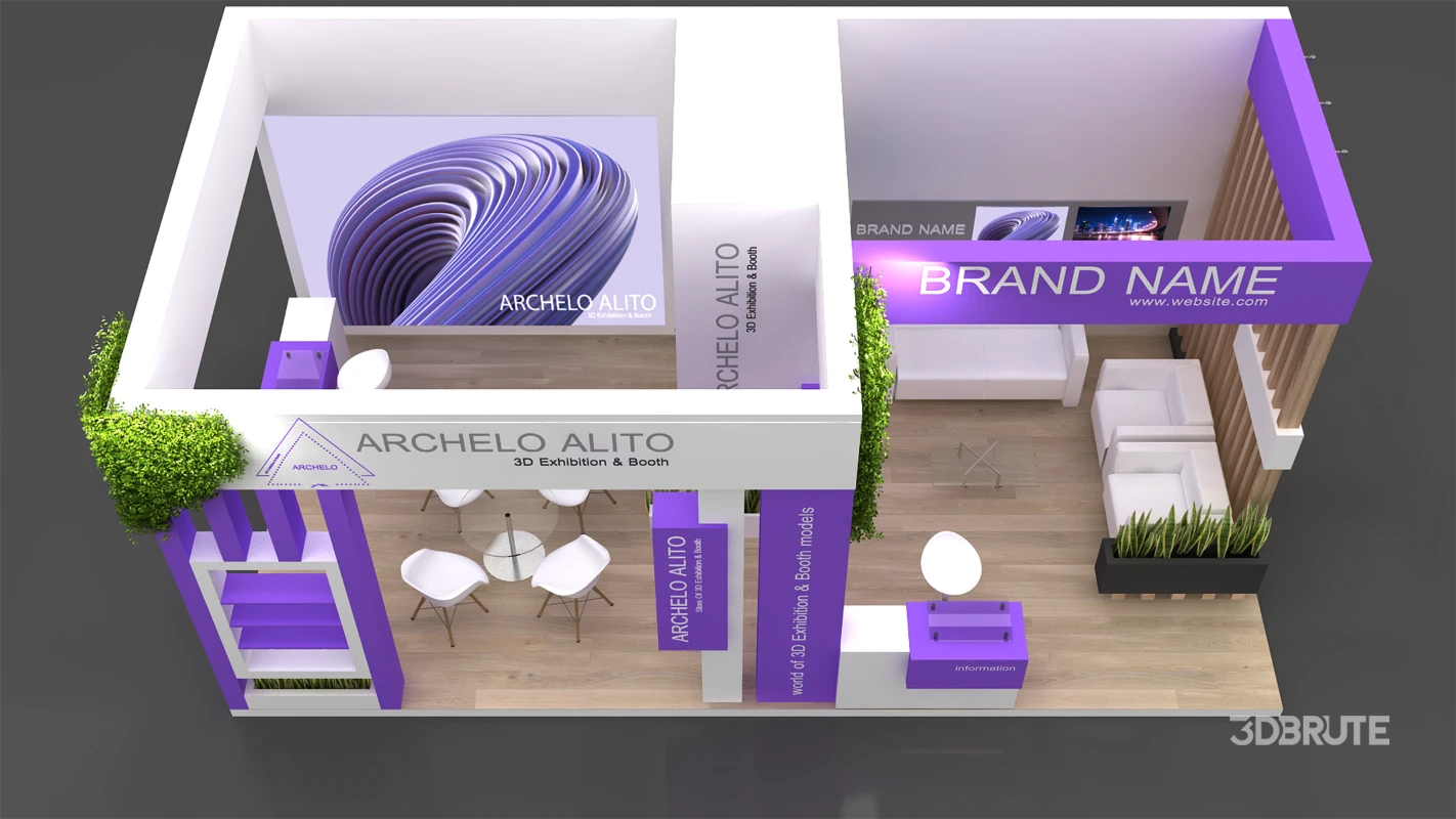 minimal exhibition tradeshow Image 10