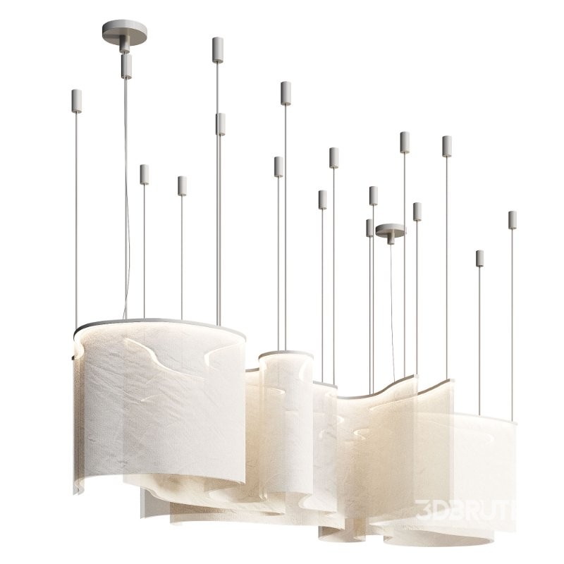 Excitemen Fabric Chandelier Image 4