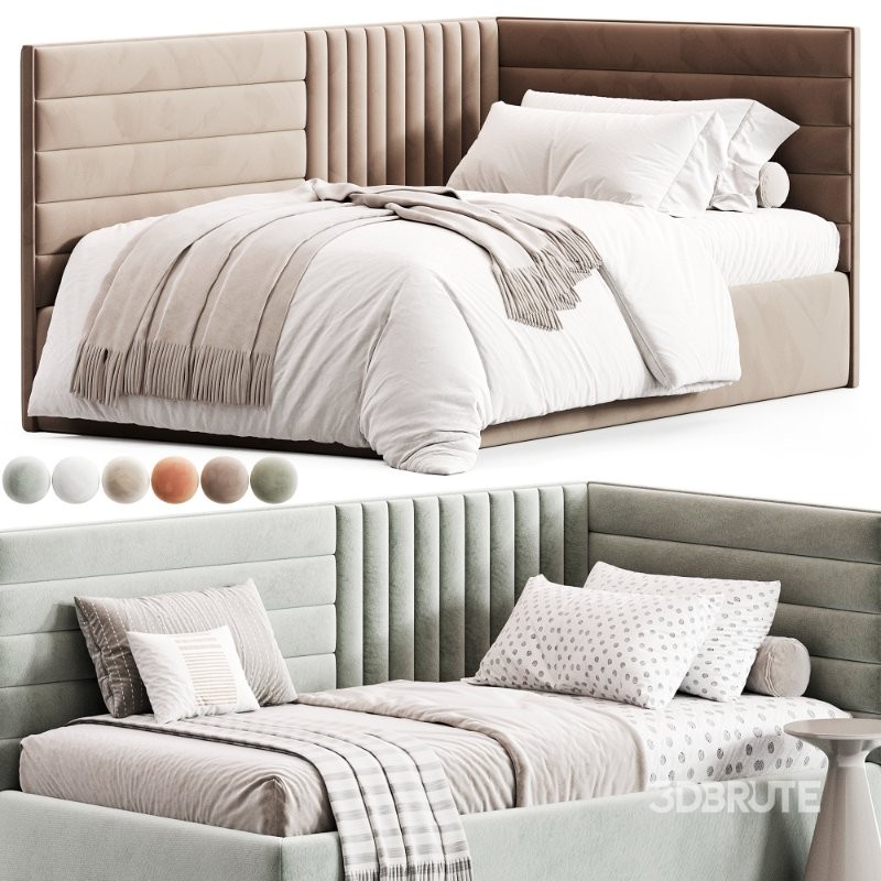 Corner bed Judy kids Image 3