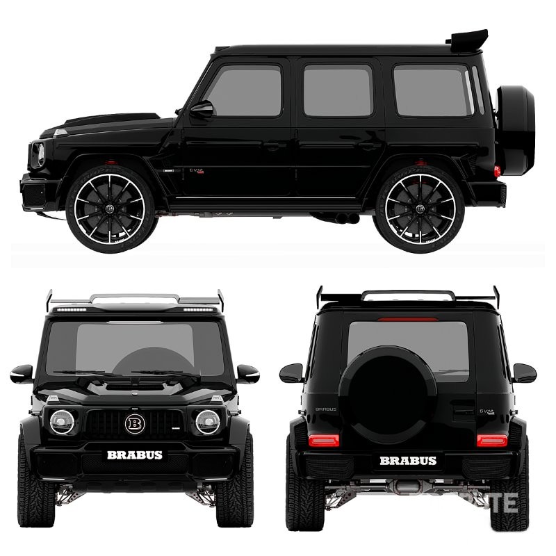 BRABUS G V12 mercedes benz Image 4