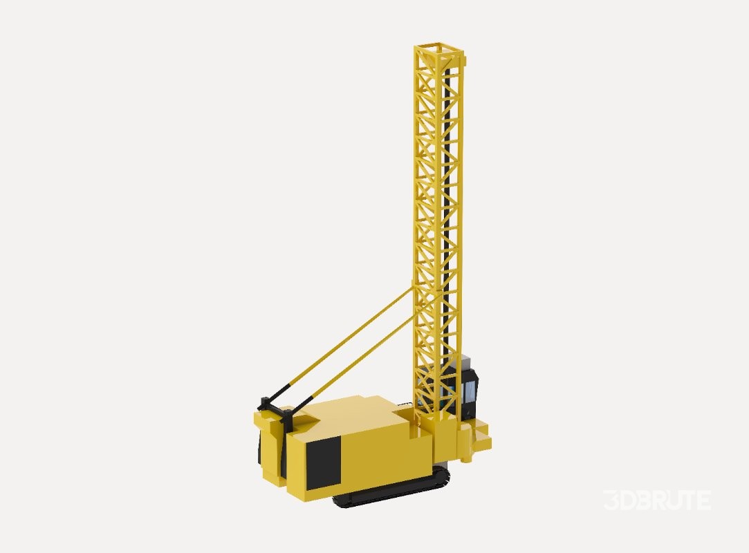 Drill Rig Mining D6640 Simplified Image 4