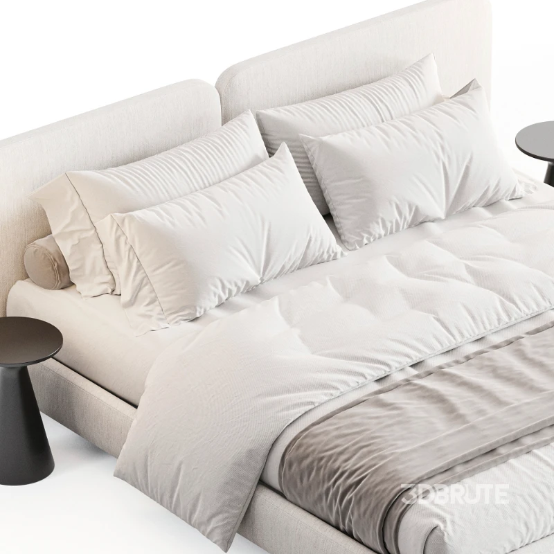 Tatlin Cover Bed By Minotti Image 6