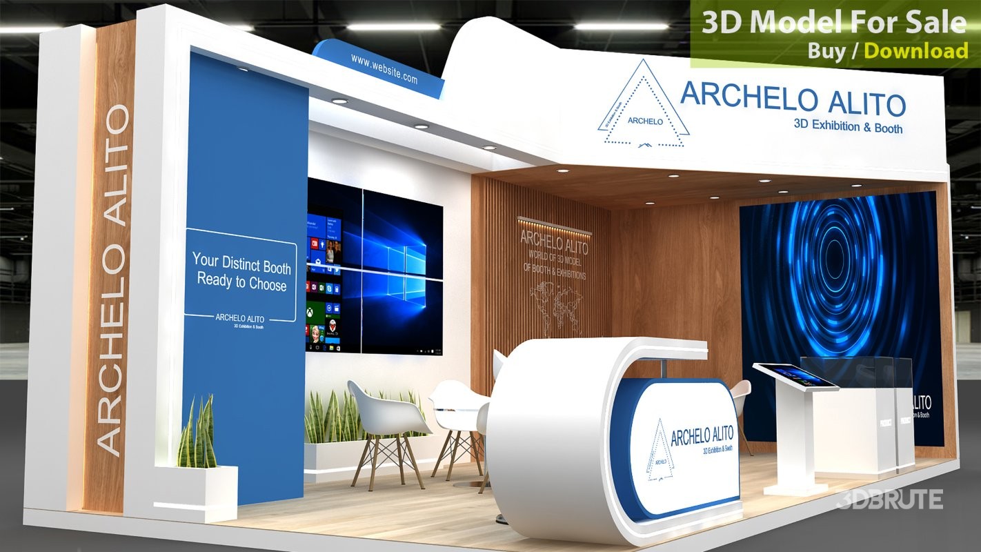 3d stand booth Image 6