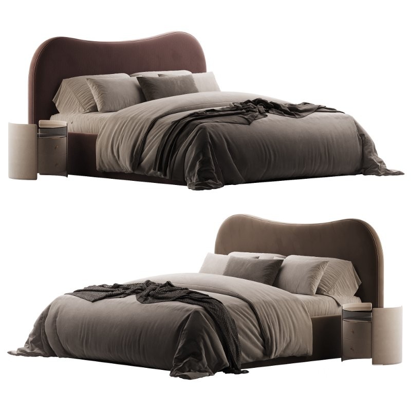 Caldwell Camel Brown Upholstered Image 2