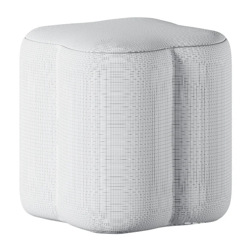 Quatrefoil 902540 Pouf Image 3