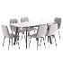 Oddi Dining Chair and Batu Dining Table - Thumbnail 2