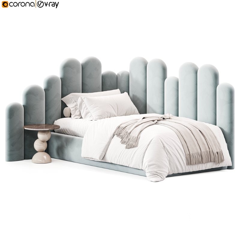 Corner bed Savoyardi kids 2 Image 3