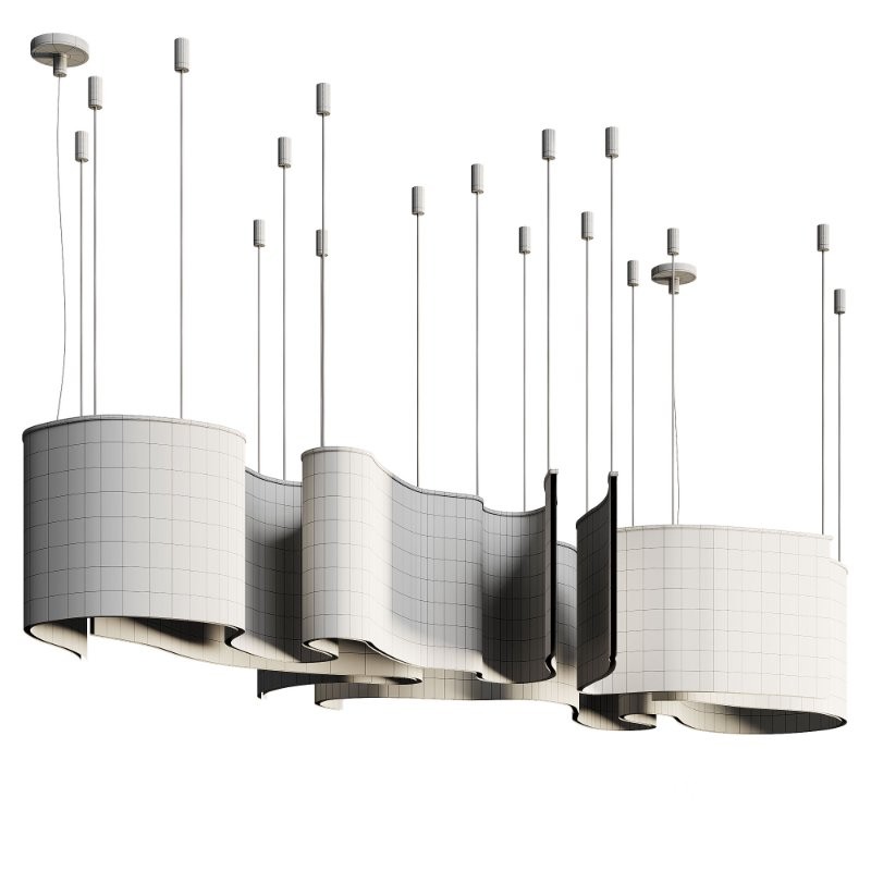 Excitemen Fabric Chandelier Image 5