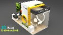 Exhibition Booth 3D Model - Thumbnail 2
