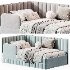 Children’s soft sofa bed Laini - Thumbnail 1