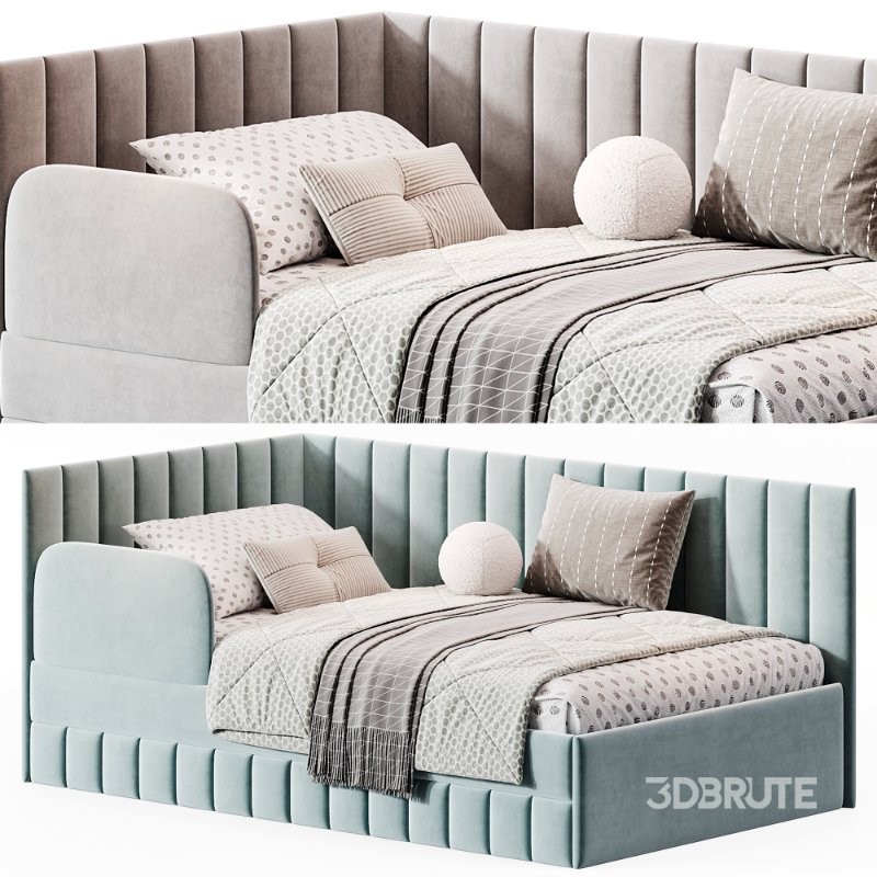 Children’s soft sofa bed Laini Image 1