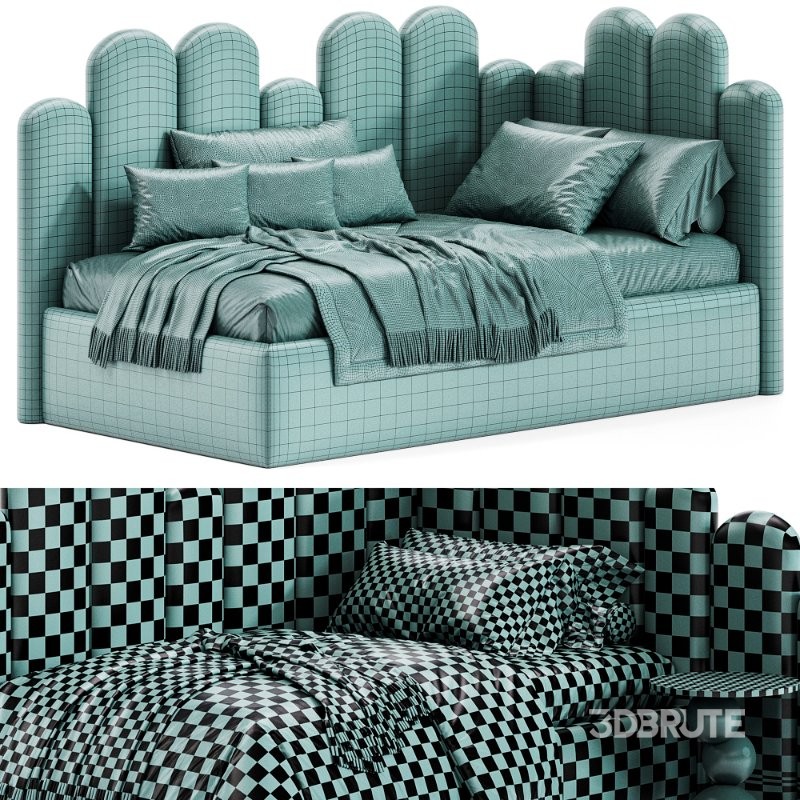 Corner bed Savoyardi kids 2 Image 7