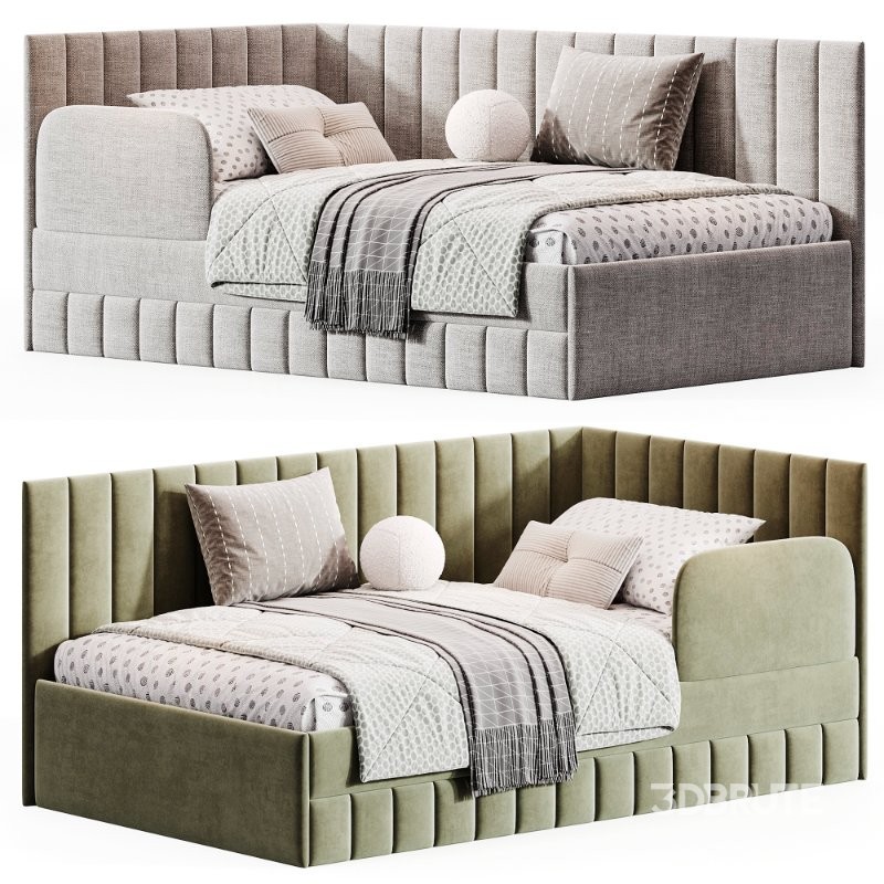 Children’s soft sofa bed Laini Image 2