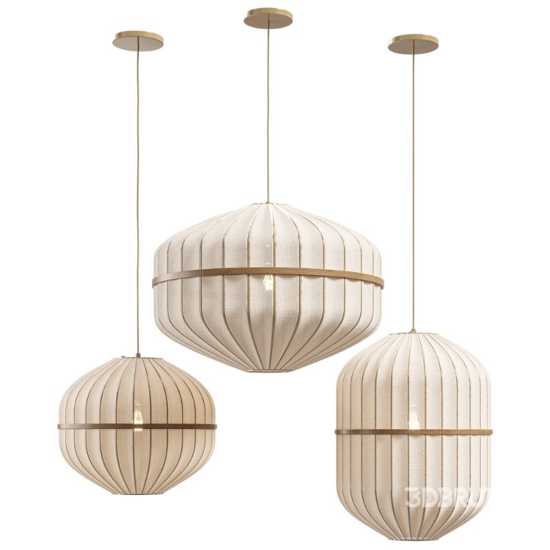 Bolia Lucen Pendants Ellipse & Cylinder & Octagon Image 4