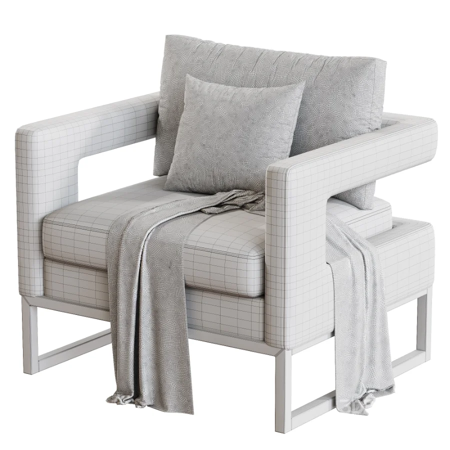 Gambit Velvet Chair Image 7