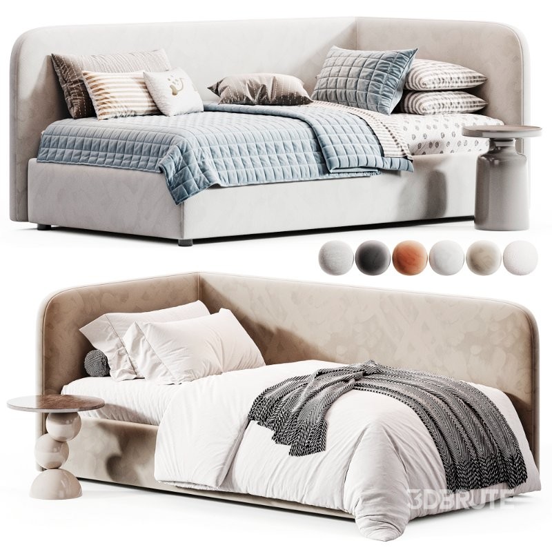 Children’s soft sofa bed Erica Image 3