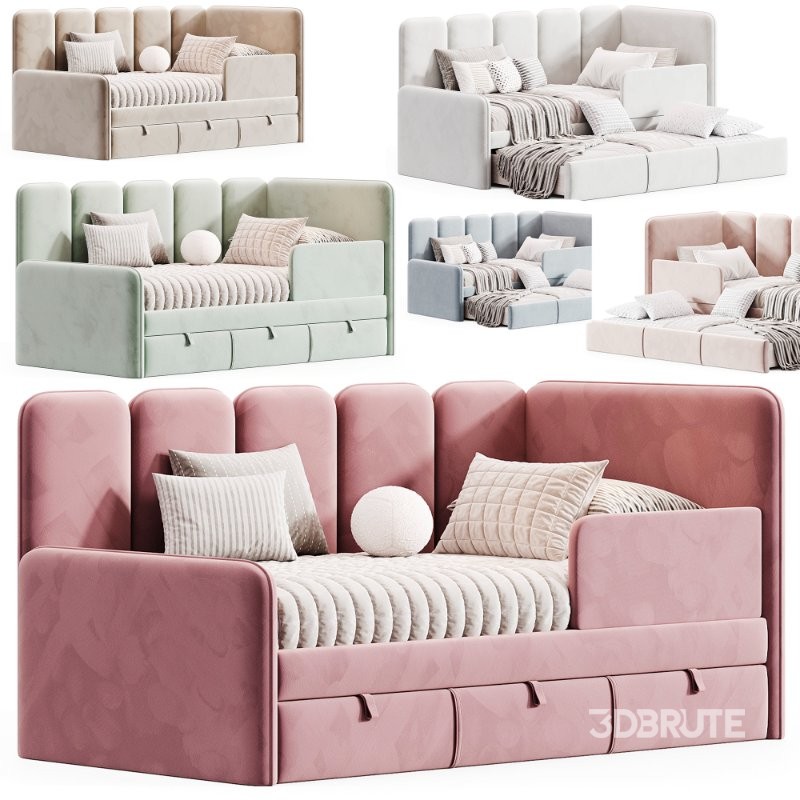 Children’s soft bed “Cloud” Image 6