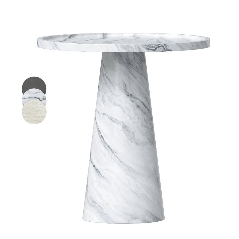 Picasso Marble Cone Side Table Image 4