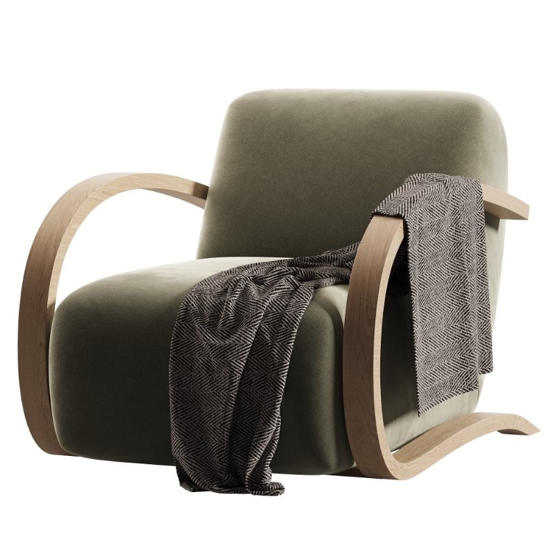 Four Hands Burke Chair Image 3