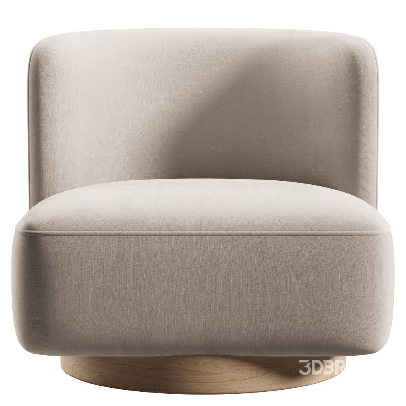 Dorian Swivel Lounge Chair Image 2