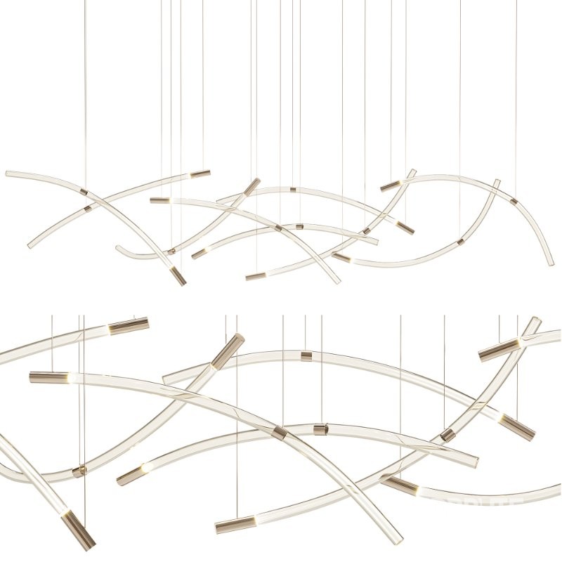 Bomma Flare 9 Light Chandelier Image 1