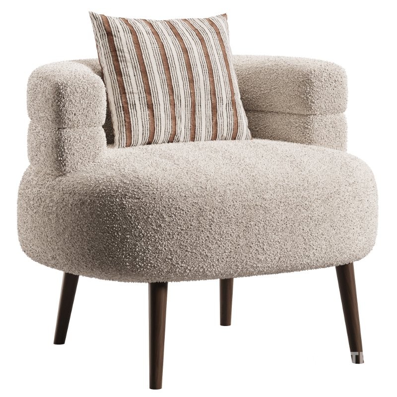 Contemporary carnation chair Image 1