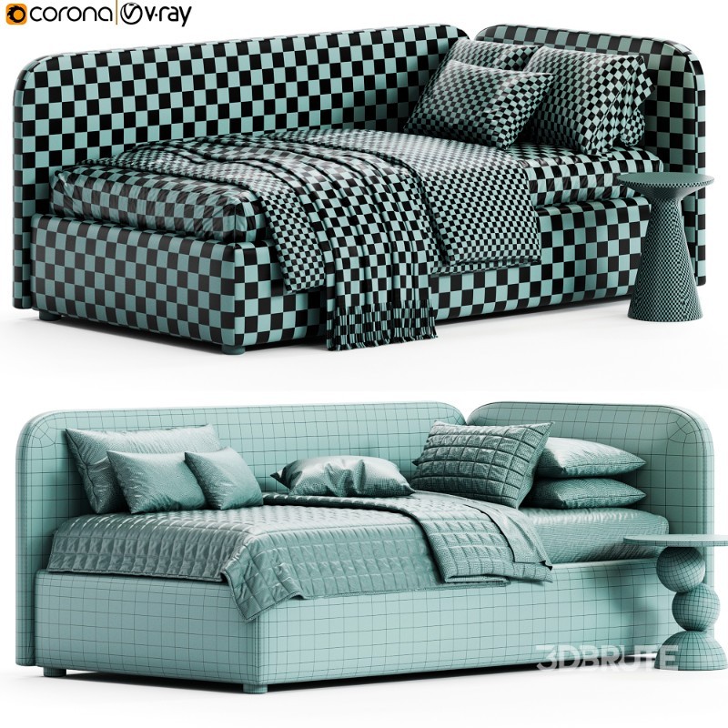 Corner bed Bruni kids Image 7