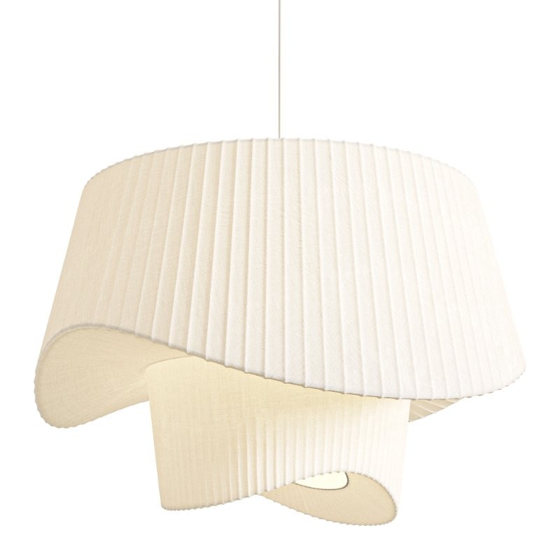 Bohemian Fabric Pendant Light Image 3