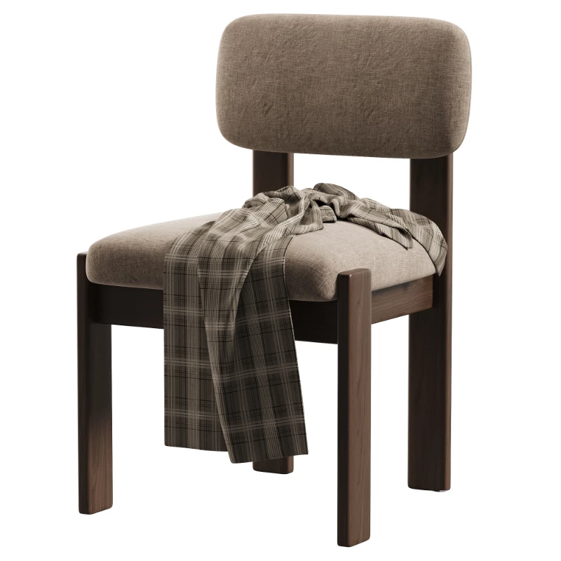 Colton Dark Stain Dining Chairs Image 4