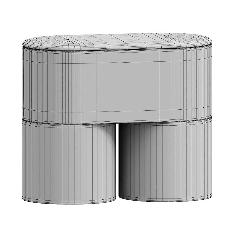 Fin Bedside Table Image 1