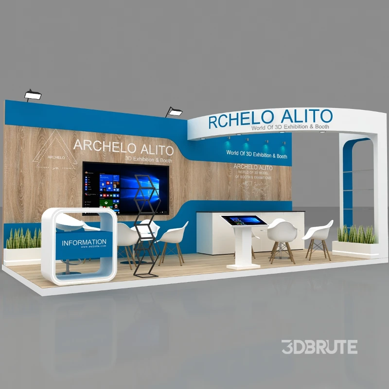 stall booth exhibition Image 1