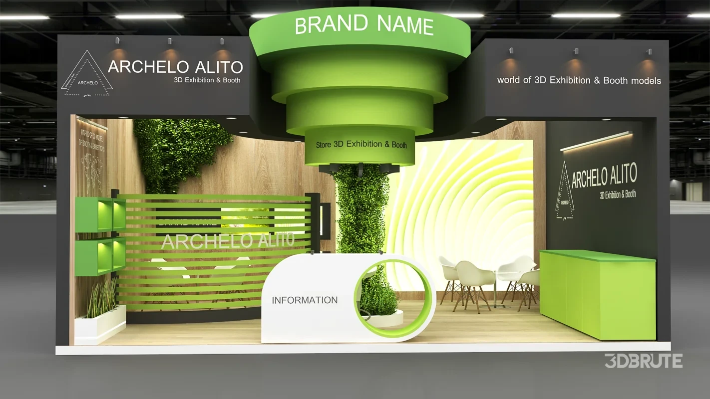 minimal stall exhibition Image 6