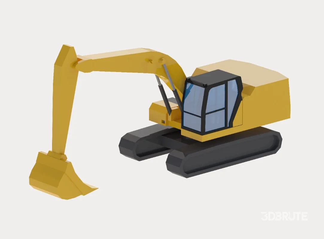 Excavator Construction 323 Simplified Image 2