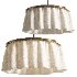 Camber Pendant Light,Fabric lampshade - Thumbnail 2