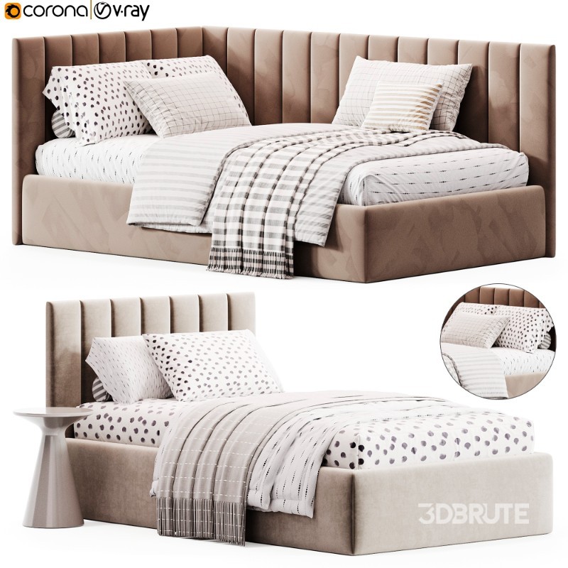 Corner bed Vertical kids Image 5