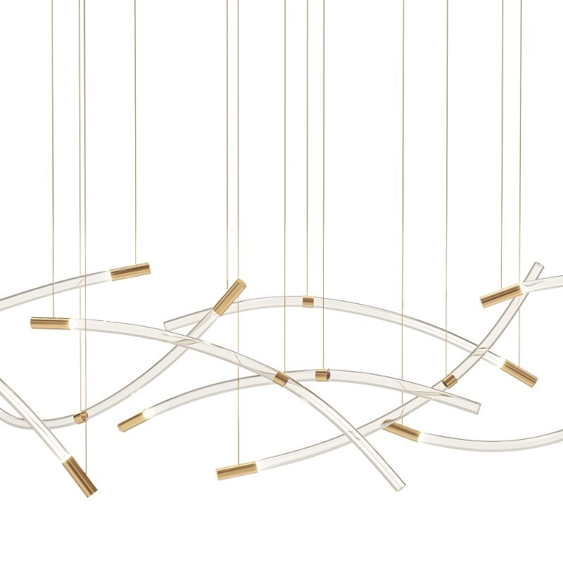 Bomma Flare 9 Light Chandelier Image 2