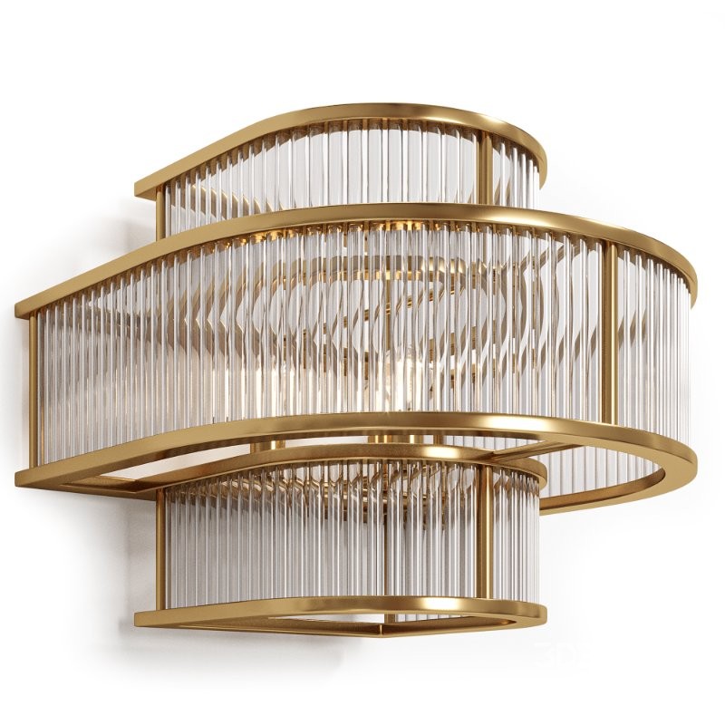 Eichholtz Mancini Bronze Wall Lamp Image 3