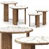 Persimmon Wood Dining Table - Thumbnail 4