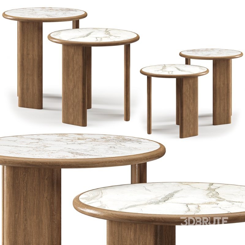 Persimmon Wood Dining Table Image 4