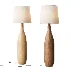 Japanese Style Solid Wood Floor Lamp - Thumbnail 2