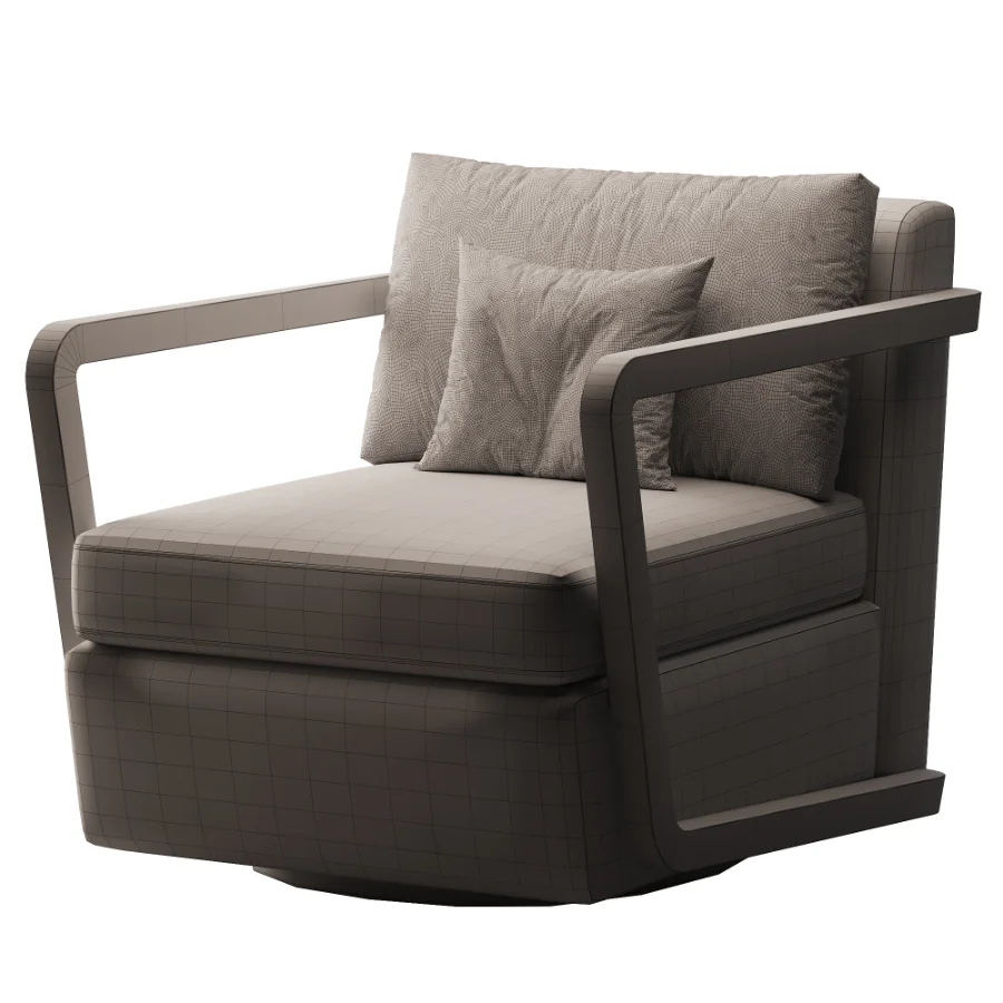 Swivel Lounge Chair Image 7
