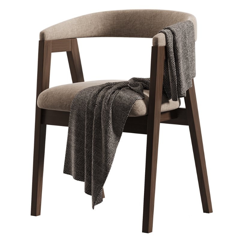 Chair Trevor Velvet Beige Image 3