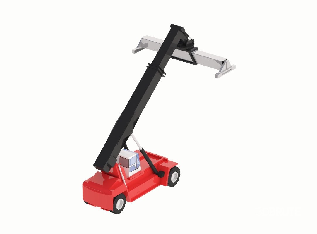 Container Reach Stacker DRT450 Simplified Image 2