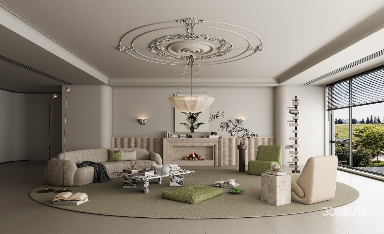 modern living room Image 1