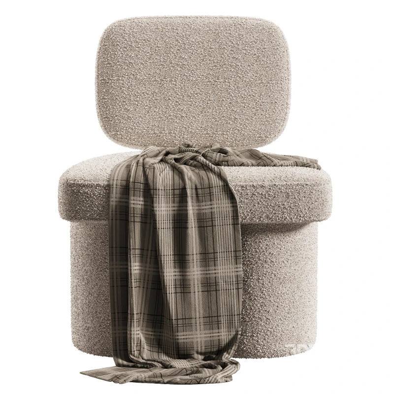 Thea Accent Chair in Forest Green Corduroy Image 2