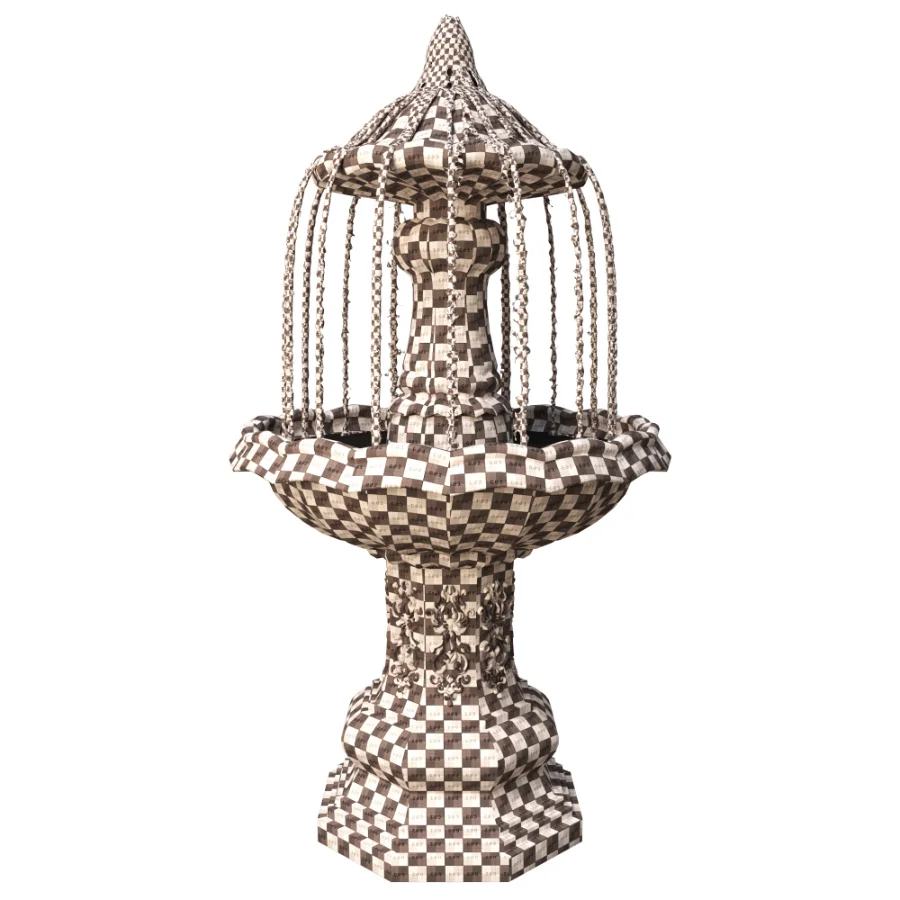 Classic Garden Fountain 02 Image 7